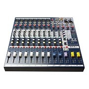 SOUNDCRAFT EFX8 - микш.пульт 8 моно, 2 стерео, 2 Aux, встроенный процессор Lexicon , 32 программы